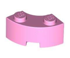 Brick, Round Corner 2 x 2 Macaroni with Stud Notch and Reinforced Underside