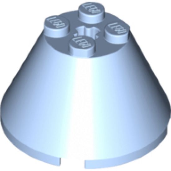 Cone 4 x 4 x 2 with Axle Hole