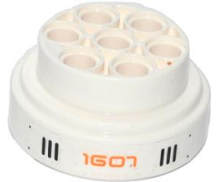 Wheel 31mm D. x 15mm Technic with Rivets, 2 Grilles and '1607' Pattern (Sticker) - Set 70707