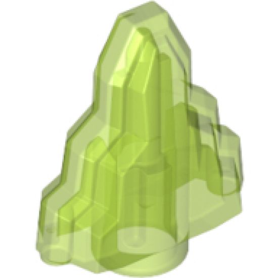 Rock 1 x 2 Crystal Stepped