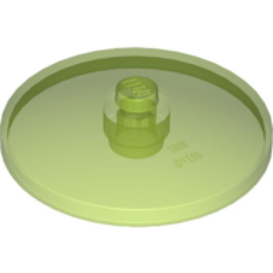Dish 4 x 4 Inverted (Radar) with Solid Stud