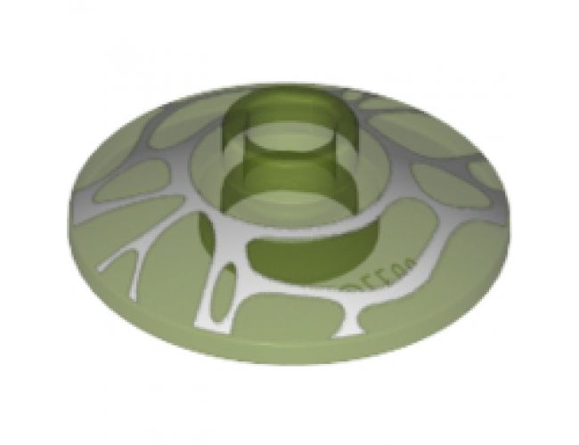 Dish 2 x 2 Inverted (Radar) with White Spider Web Pattern