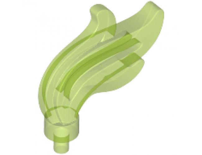 Minifigure, Headgear Accessory Plume Feather Triple Compact / Flame / Water