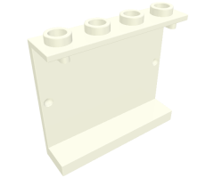 Panel 1 x 4 x 3 - Hollow Studs