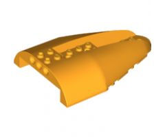 Aircraft Fuselage Aft Section Curved Top 8 x 12 with 6 Holes