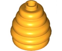 Cone 2 x 2 x 1 2/3 with Stacked Rings (Beehive / Cotton Candy)