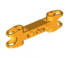 Technic, Connector Axle and Pin 2 x 7 with Two Ball Joint Sockets, Squared Ends and Axle Hole in Center