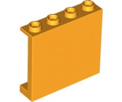 Panel 1 x 4 x 3 with Side Supports - Hollow Studs