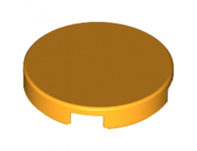 Tile, Round 2 x 2 with Bottom Stud Holder