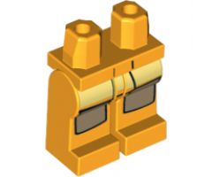 Hips and Legs with Fire Suit Pattern