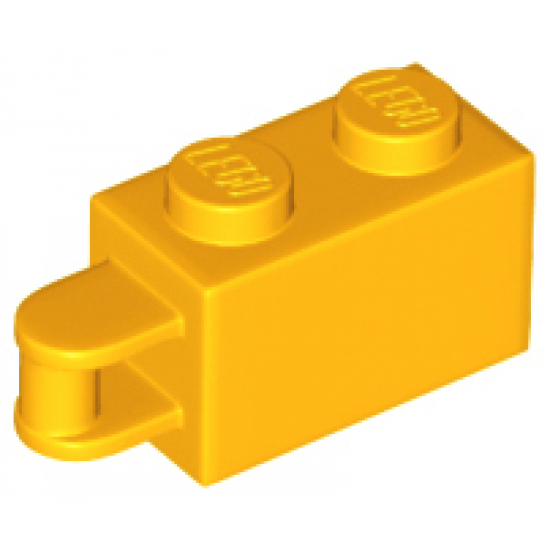 Brick, Modified 1 x 2 with Handle on End - Bar Flush with Edge of Handle