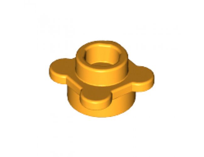 Plate, Round 1 x 1 with Flower Edge (4 Knobs / Petals)