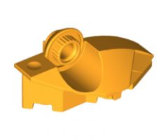 Large Figure Part Foot with Rotation Ball Joint Half (Vertical Side)