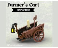 Farmer's Cart - Lego Medieval Castle moc