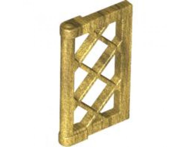 Pane for Window 1 x 2 x 3 Lattice with Thick Corner Tabs