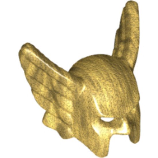Minifigure, Headgear Helmet with Wings and Open Chin (Hawkman)