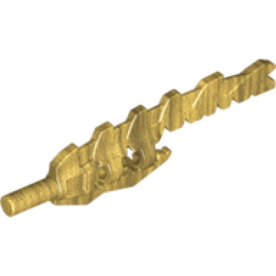 Minifigure, Weapon Sword, Serrated with Bar Holder (Vengious)