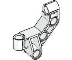 Bionicle Matoran Back, Liftarm 4 x 4 x 2
