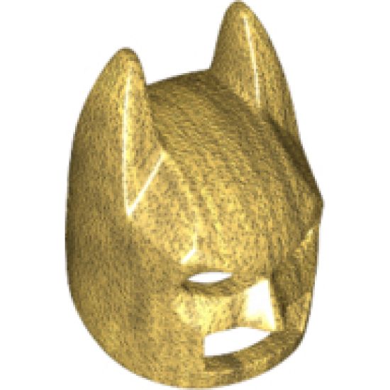 Minifigure, Headgear Mask Batman Cowl (Angular Ears, Pronounced Brow)