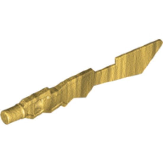 Minifigure, Weapon Sword, Jagged Edges