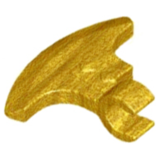 Minifigure, Weapon Axe Head, Clip-on