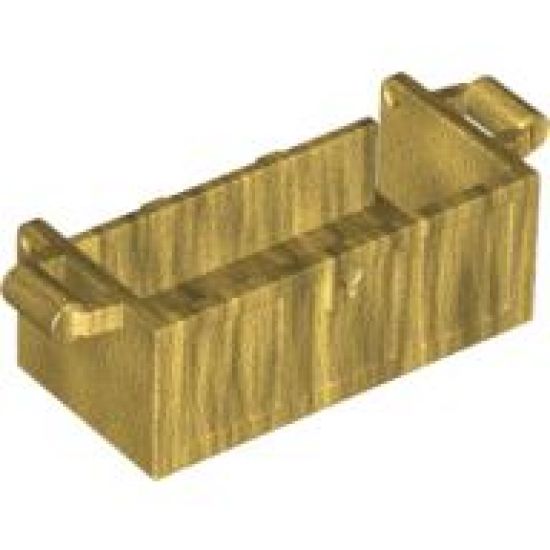Container Treasure Chest Bottom - Slots in Back