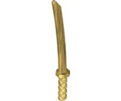 Minifigure, Weapon Sword, Shamshir/Katana (Octagonal Guard)