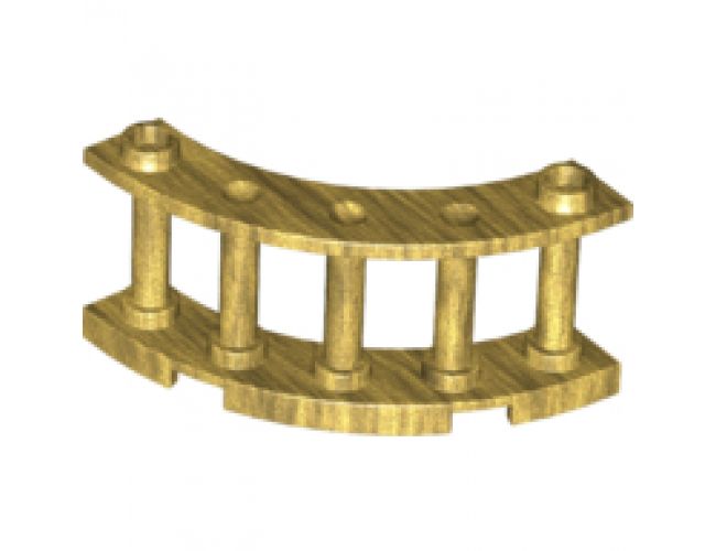 Fence 4 x 4 x 2 Quarter Round Spindled with 2 Studs