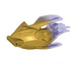 Bionicle Creature Head/Mask with Marbled Trans-Purple Pattern