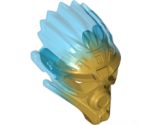 Bionicle, Kanohi Mask of Water (Unity) with Marbled Trans-Dark Blue Pattern