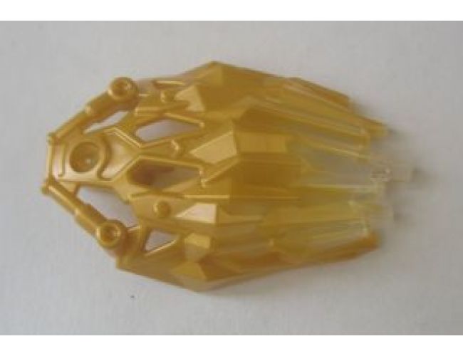 Bionicle Crystal Armor with Marbled Trans-Clear Pattern