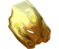 Bionicle, Kanohi Mask of Stone with Marbled Trans-Neon Green Pattern