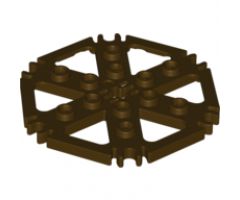 Technic, Plate Rotor 6 Blade with Clip Ends Connected (Water Wheel)