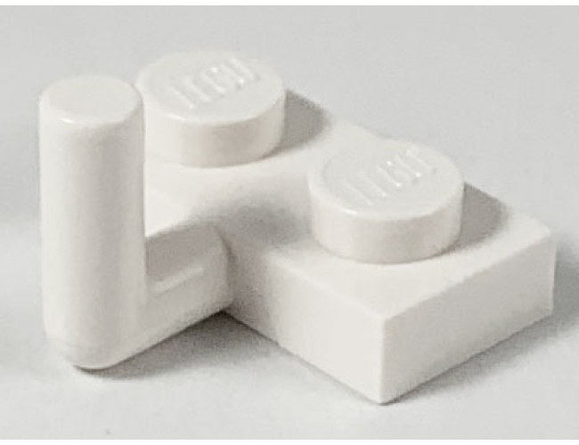 Plate, Modified 1 x 2 with Bar Arm Up (Undetermined Horizontal Arm Length)