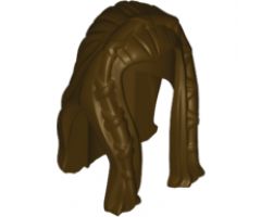 Minifigure, Hair Long with Braided Front