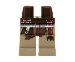 Hips and Dark Tan Legs with Pouch and Sash Pattern (Tonto)