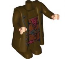 Body Giant, HP Hagrid, Shirt and Belt and Coat Pattern - with Arms and Light Nougat Movable Hands