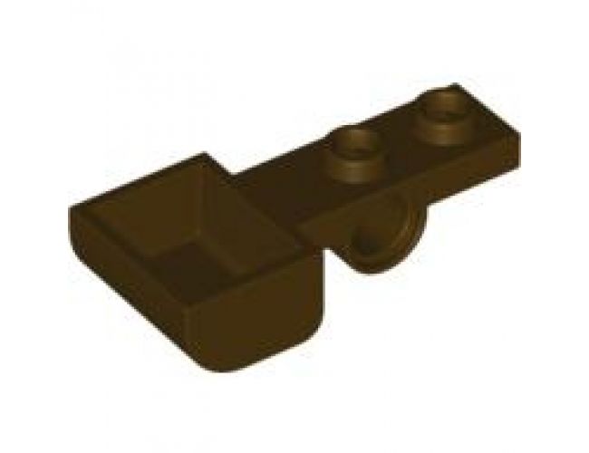 Plate, Modified 1 x 2 with Pin Hole and Bucket (Catapult)