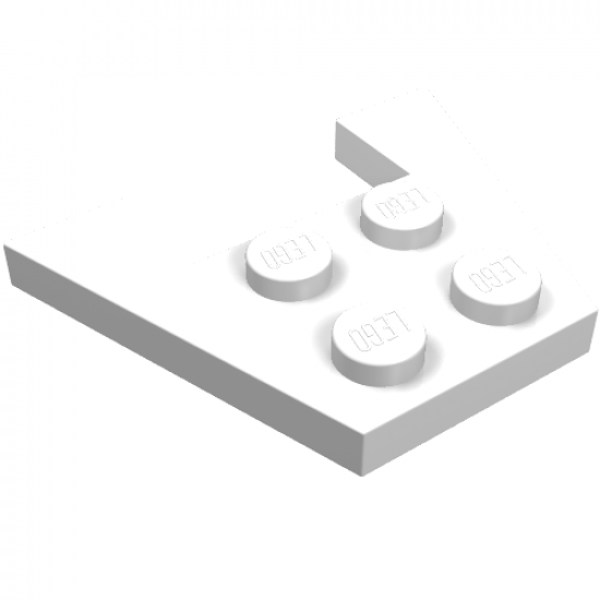Wedge, Plate 3 x 4 without Stud Notches