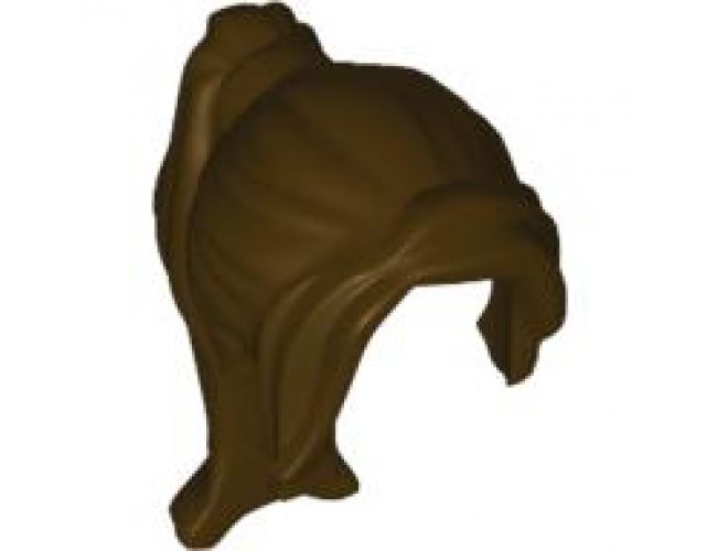 Minifigure, Hair Female Ponytail Long with Side Bangs