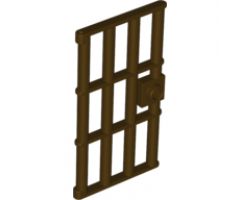 Door 1 x 4 x 6 Barred with Stud Handle