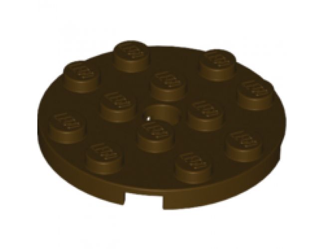 Plate, Round 4 x 4 with Hole