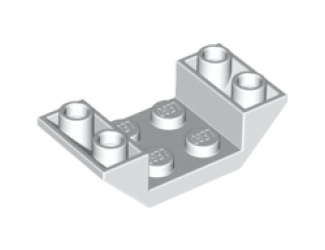 Slope, Inverted 45 4 x 2 Double with 2 x 2 Cutout