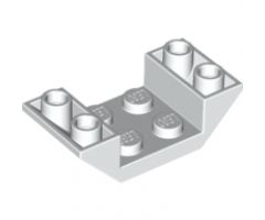 Slope, Inverted 45 4 x 2 Double with 2 x 2 Cutout