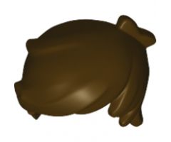 Minifigure, Hair Short Tousled with 2 Locks on Left Side