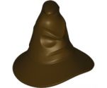 Minifigure, Headgear Hat, Wizard / Witch with Molded Face (HP Sorting Hat)