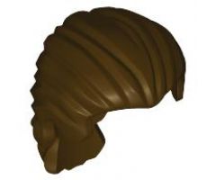 Minifigure, Hair Swept Back with Short Ponytail