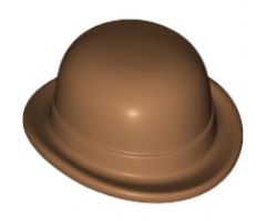 Minifigure, Headgear Hat, Bowler