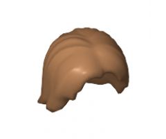 Minifigure, Hair Mid-Length Tousled with Center Part