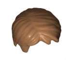 Minifigure, Hair Short Tousled with Side Part